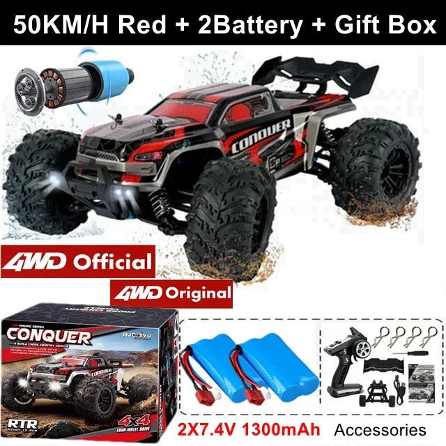 4WD High-Speed Off-Road RC Buggy Truck