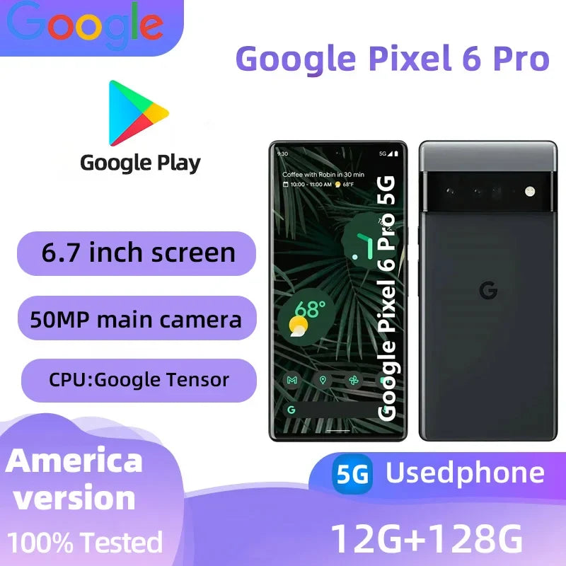 Google Pixel 6 Pro 5G – Unlocked (Used)