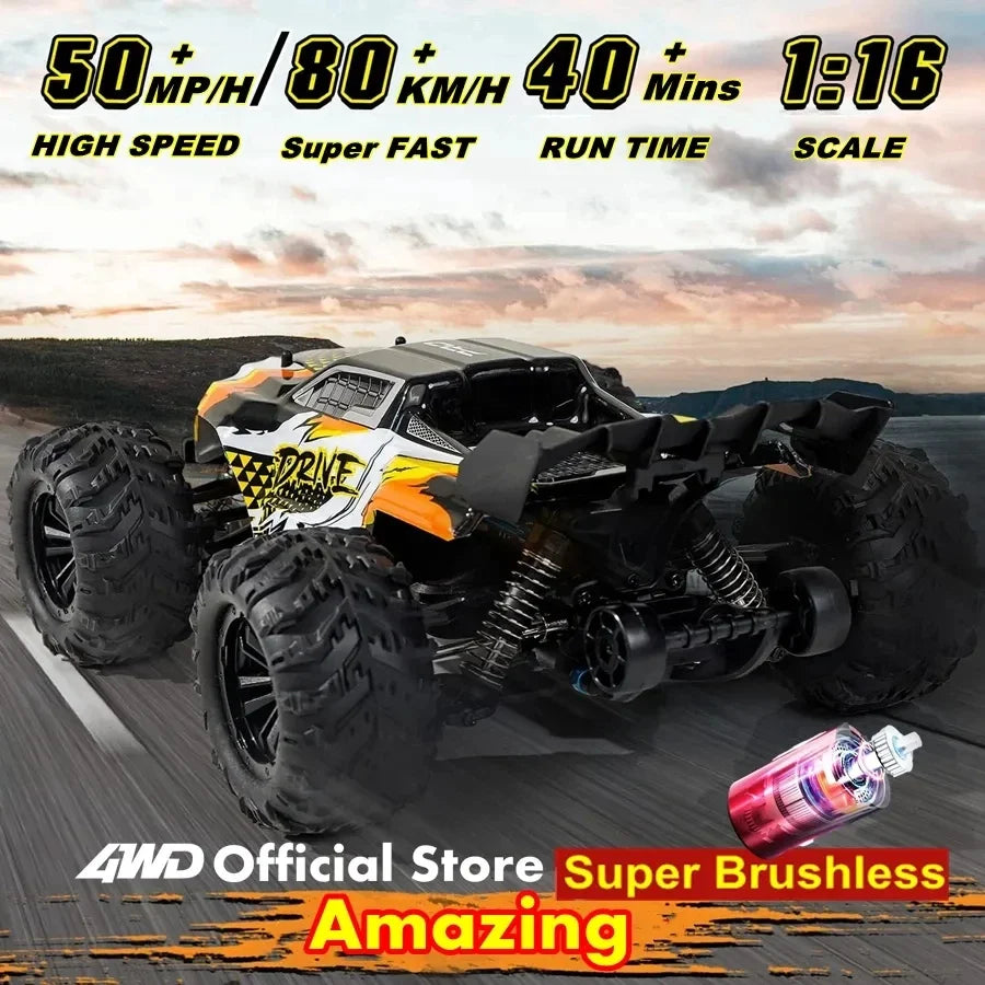 4WD High-Speed Off-Road RC Buggy Truck