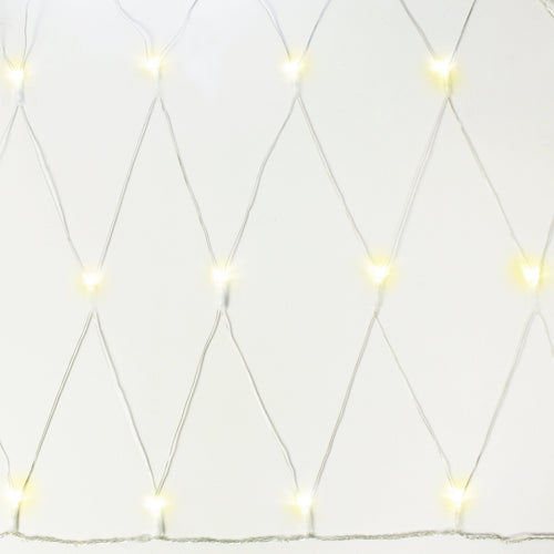 100 LED Net String Lights - Warm White