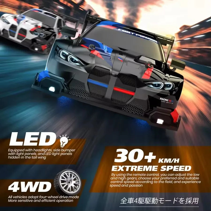 4WD RC Drift Racing Car – 1:24 Scale