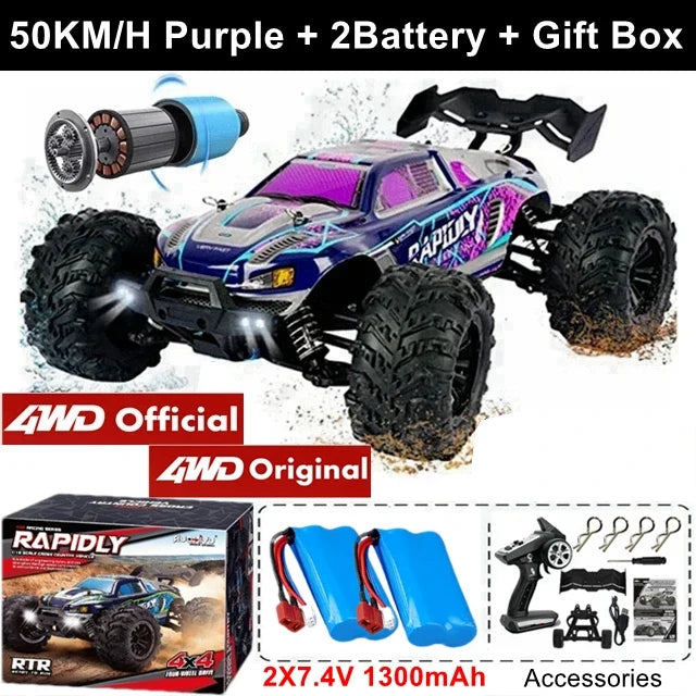 4WD High-Speed Off-Road RC Buggy Truck
