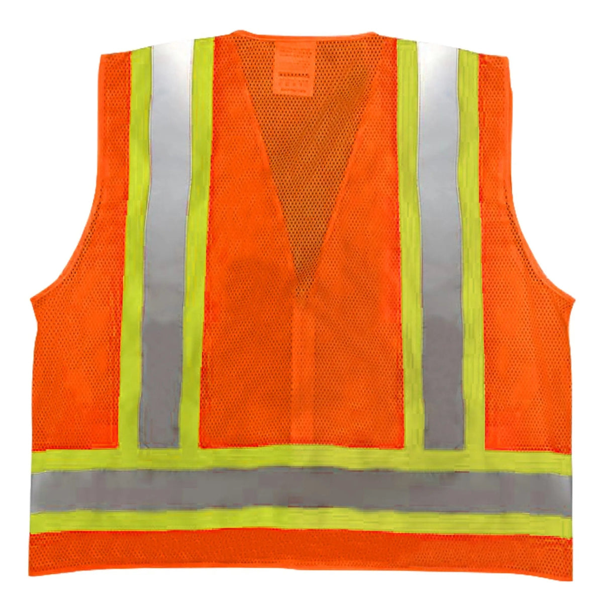 Class 2 Hi-Vis Orange Surveyor Vest – 3 Pack