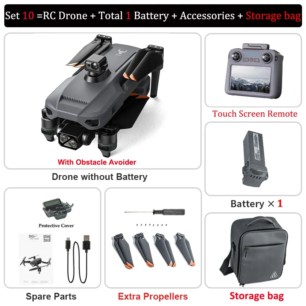 ZLL SG909 4K GPS Drone with 3-Axis Gimbal & Obstacle Avoidance