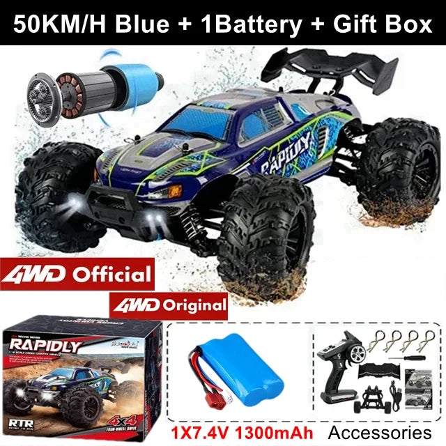 4WD High-Speed Off-Road RC Buggy Truck