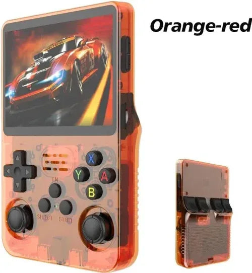 R36S Retro Handheld Gaming Console – Green