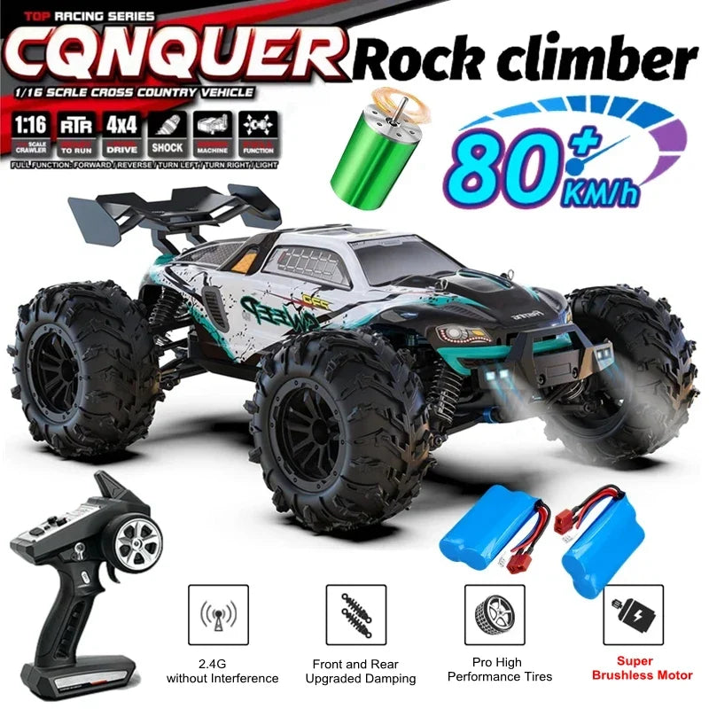4WD High-Speed Off-Road RC Buggy Truck