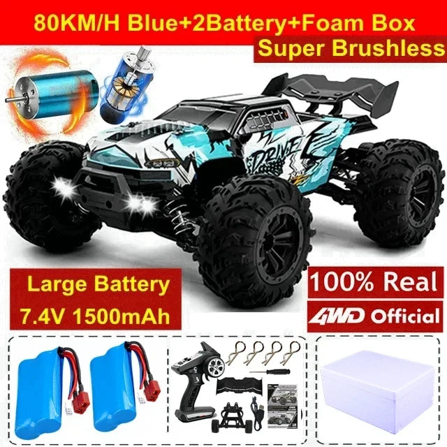 4WD High-Speed Off-Road RC Buggy Truck