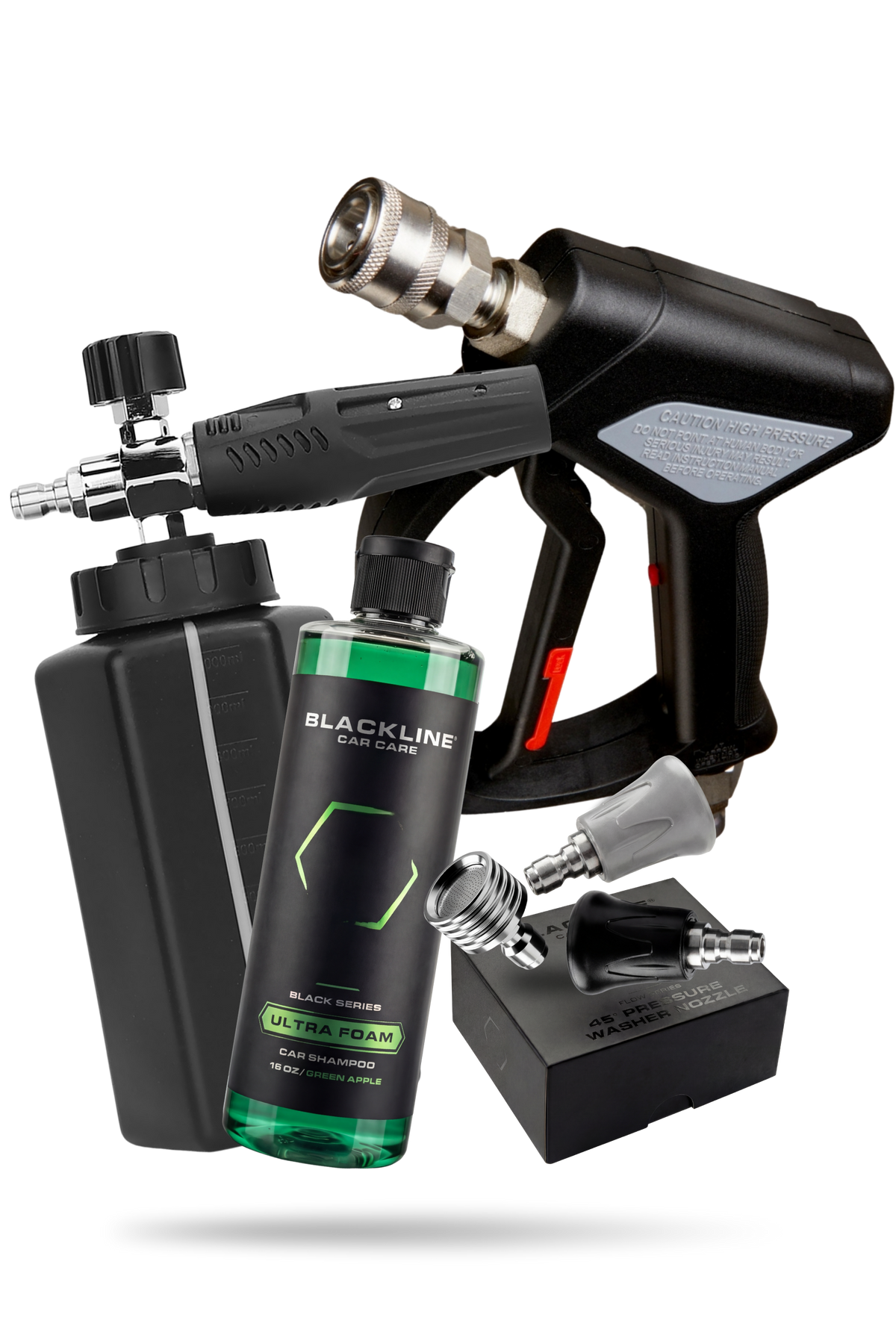 BLACKLINE Snub-Nose Pressure Washer Gun