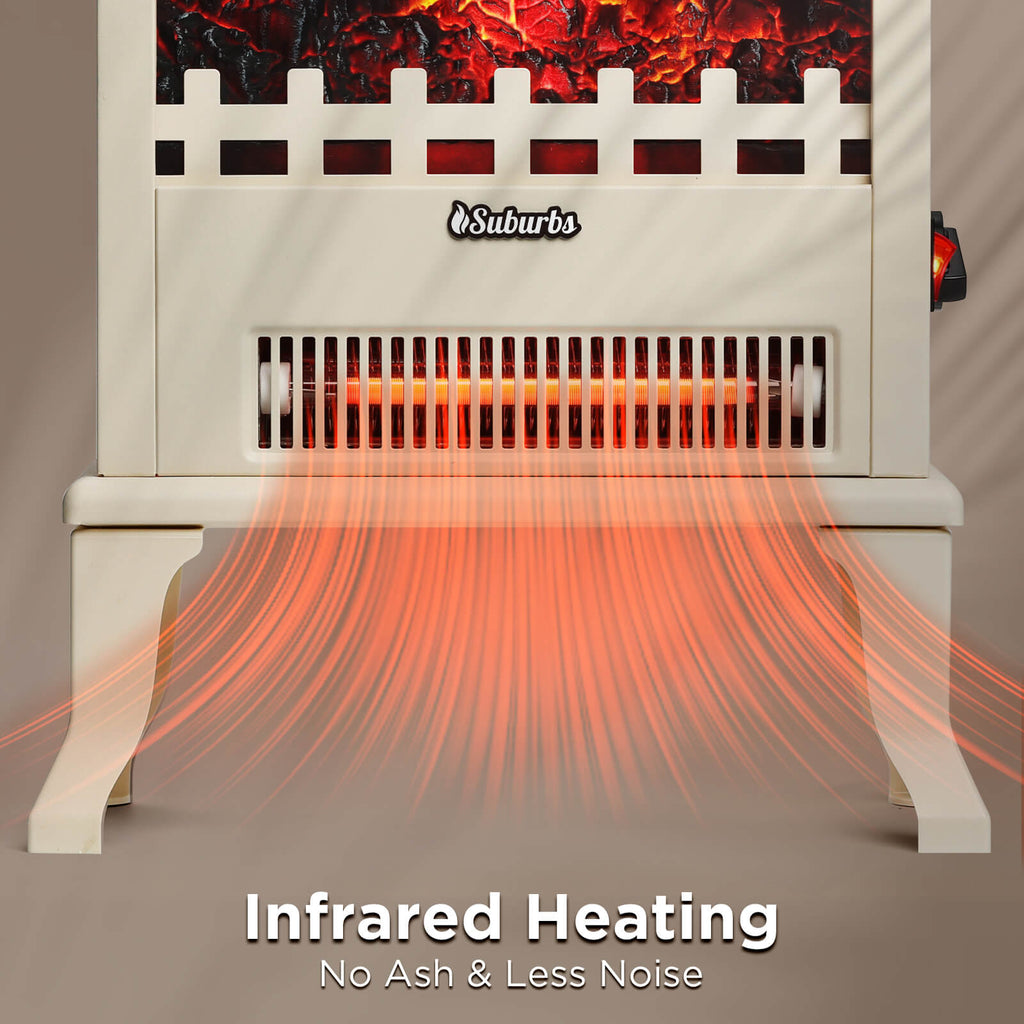 TURBRO TS17Q Electric Fireplace Stove Heater