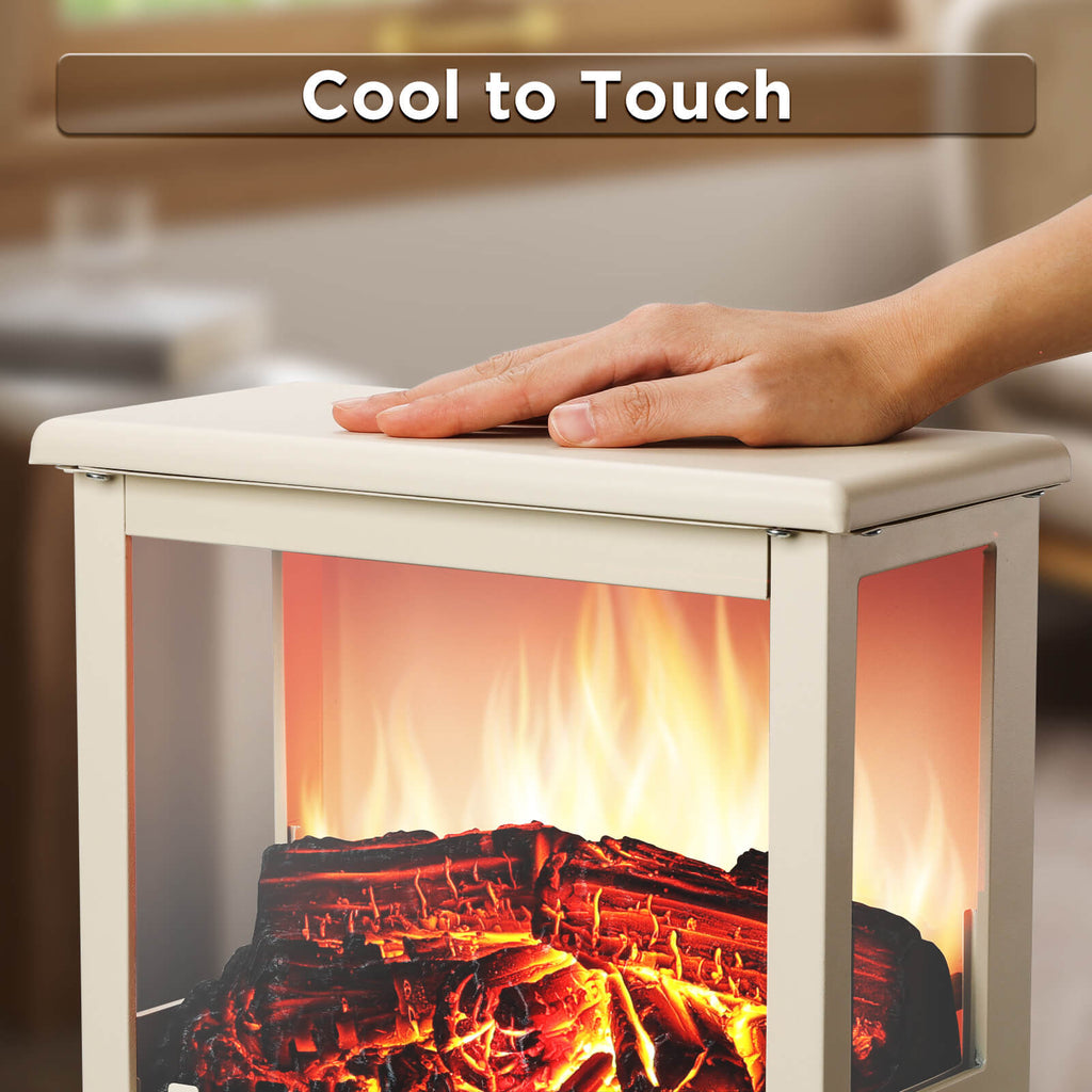 TURBRO TS17Q Electric Fireplace Stove Heater