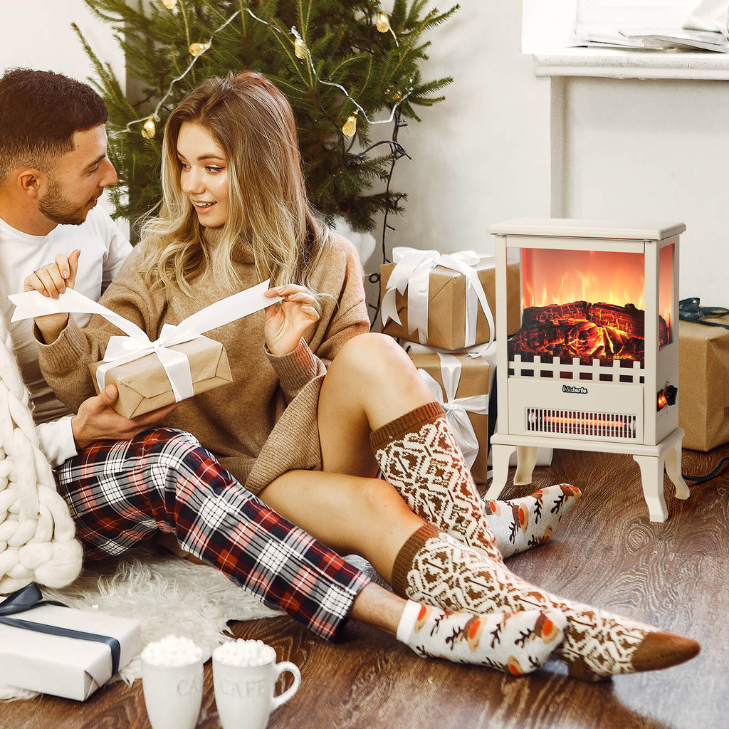TURBRO TS17Q Electric Fireplace Stove Heater