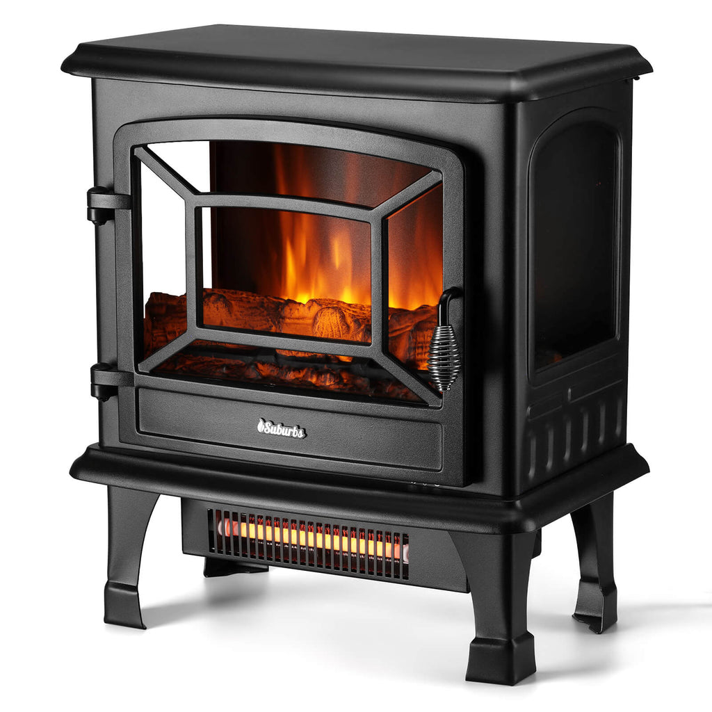 TURBRO TS20 Electric Fireplace Stove Heater with Sound