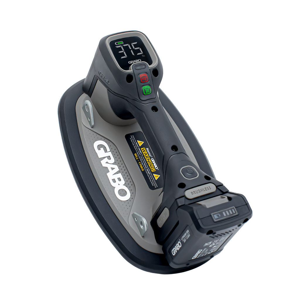 GRABO Pro Cordless Suction Lifter – 375 lb