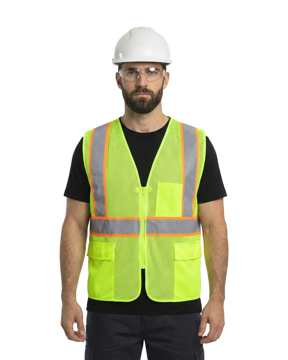 Kiwi ANSI/ISEA Class 2 Hi-Vis Safety Vest