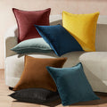 Velvet Throw Pillow with Insert – 20" x 20"