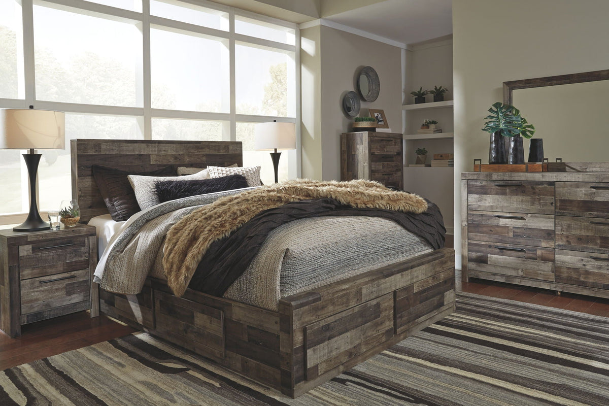 Derekson Panel Bedroom Set