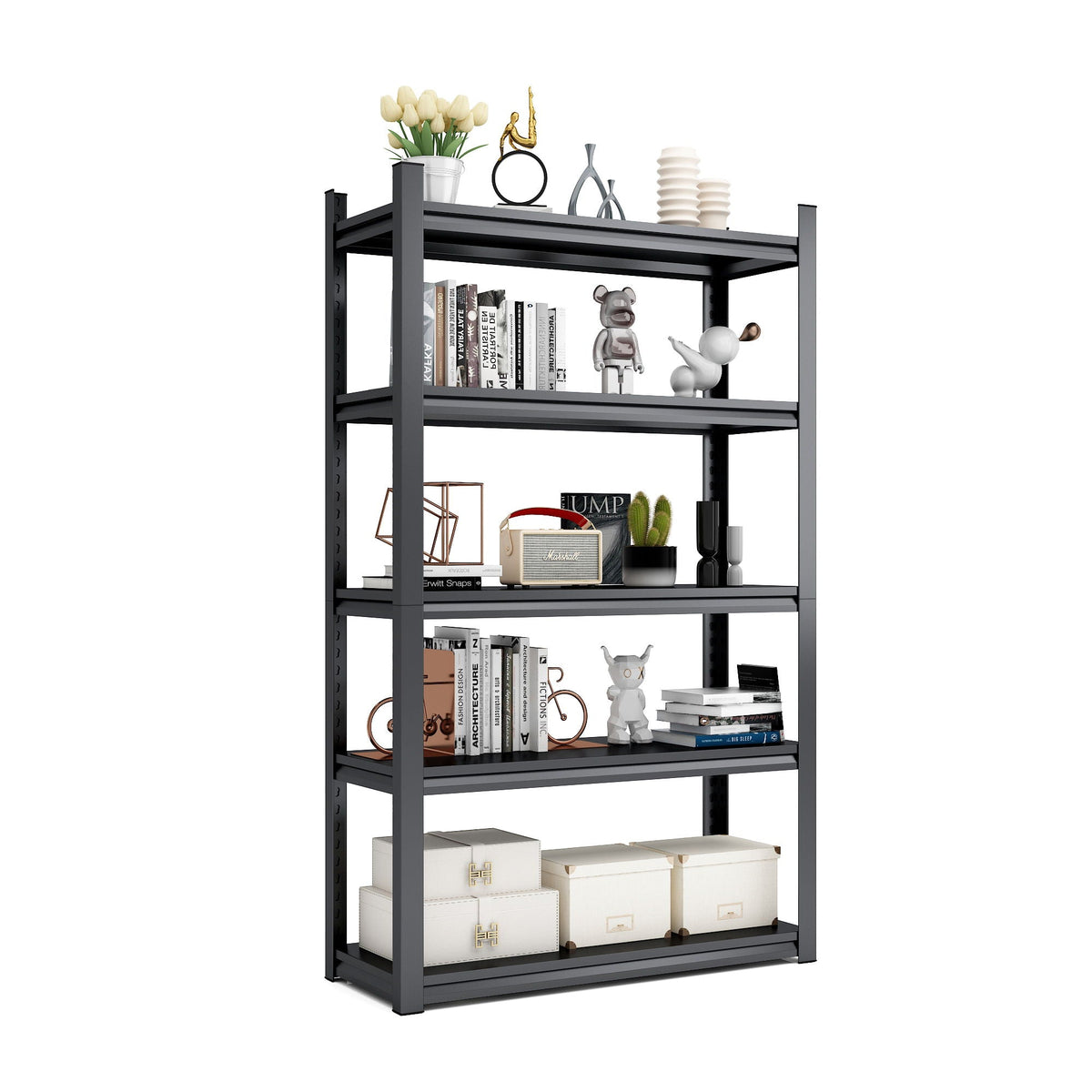 Heavy-Duty Adjustable Garage Shelving Unit