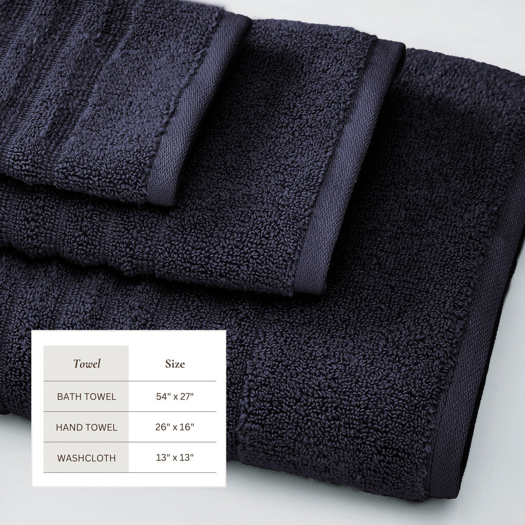 Karina Luxury Combed Cotton Bath Towel Set