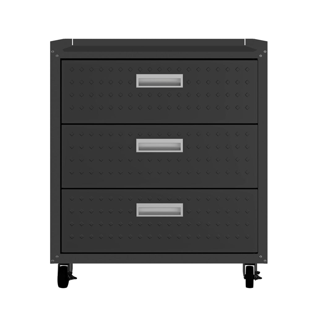 3-Drawer Rolling Garage Cabinet