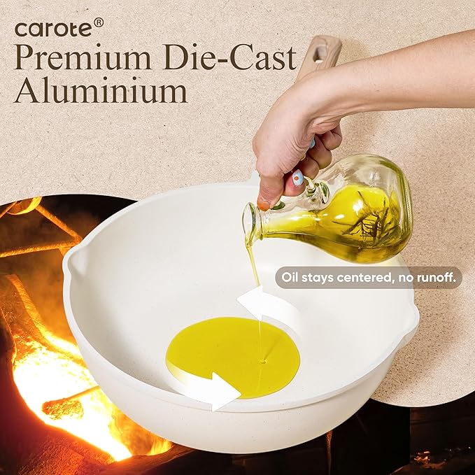 CAROTE 21-Piece Nonstick Cookware Set