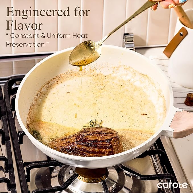 CAROTE 21-Piece Nonstick Cookware Set