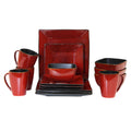 Elama Harland Loft 16-Piece Stoneware Set