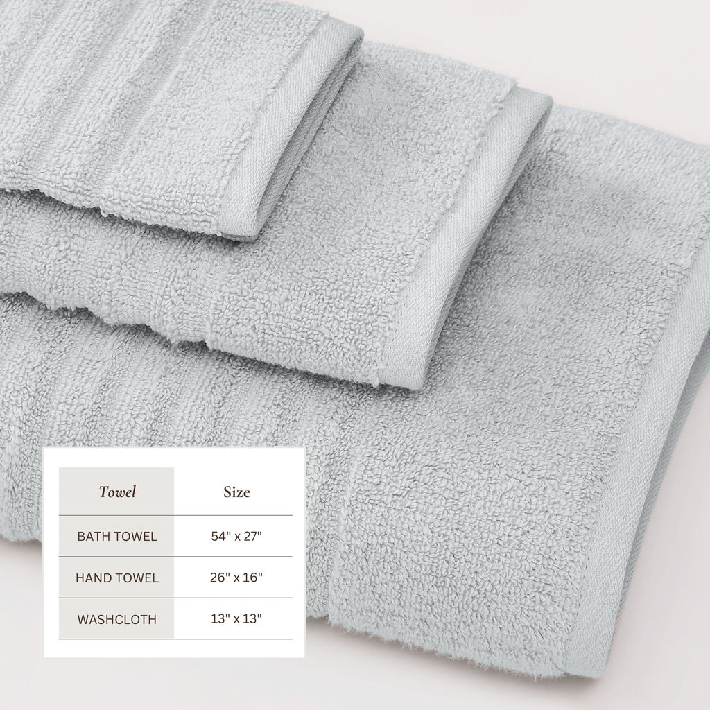 Karina Luxury Combed Cotton Bath Towel Set