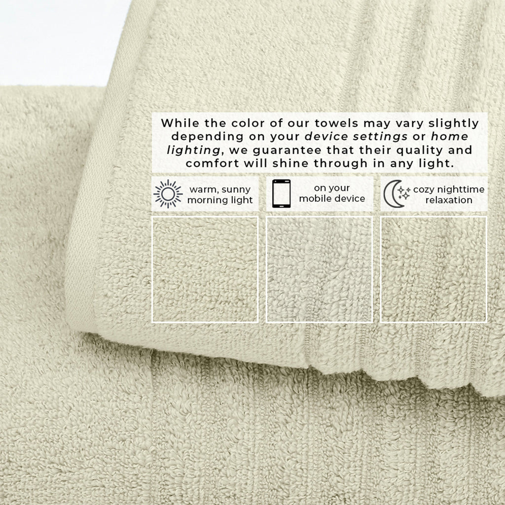 Karina Luxury Combed Cotton Bath Towel Set