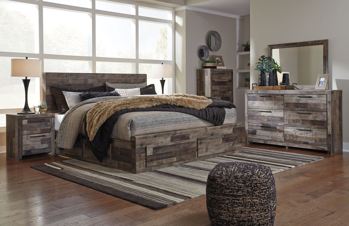 Derekson Panel Bedroom Set