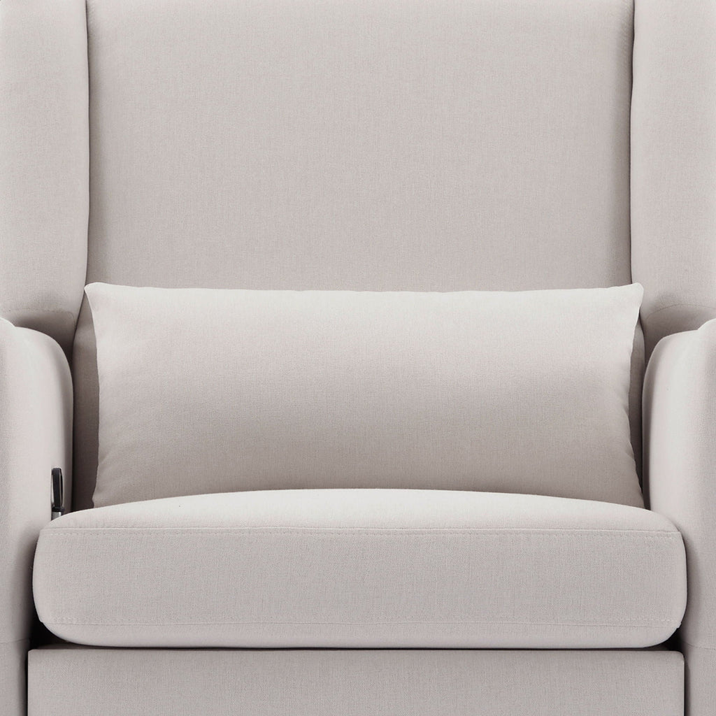 Wide Wingback 360° Swivel Glider Rocker Recliner – Dark Green or Beige