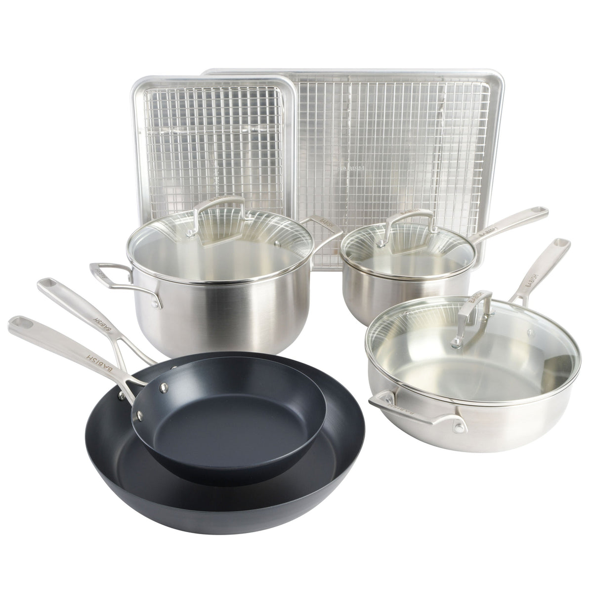 Babish 12-Piece Essential Cookware Set