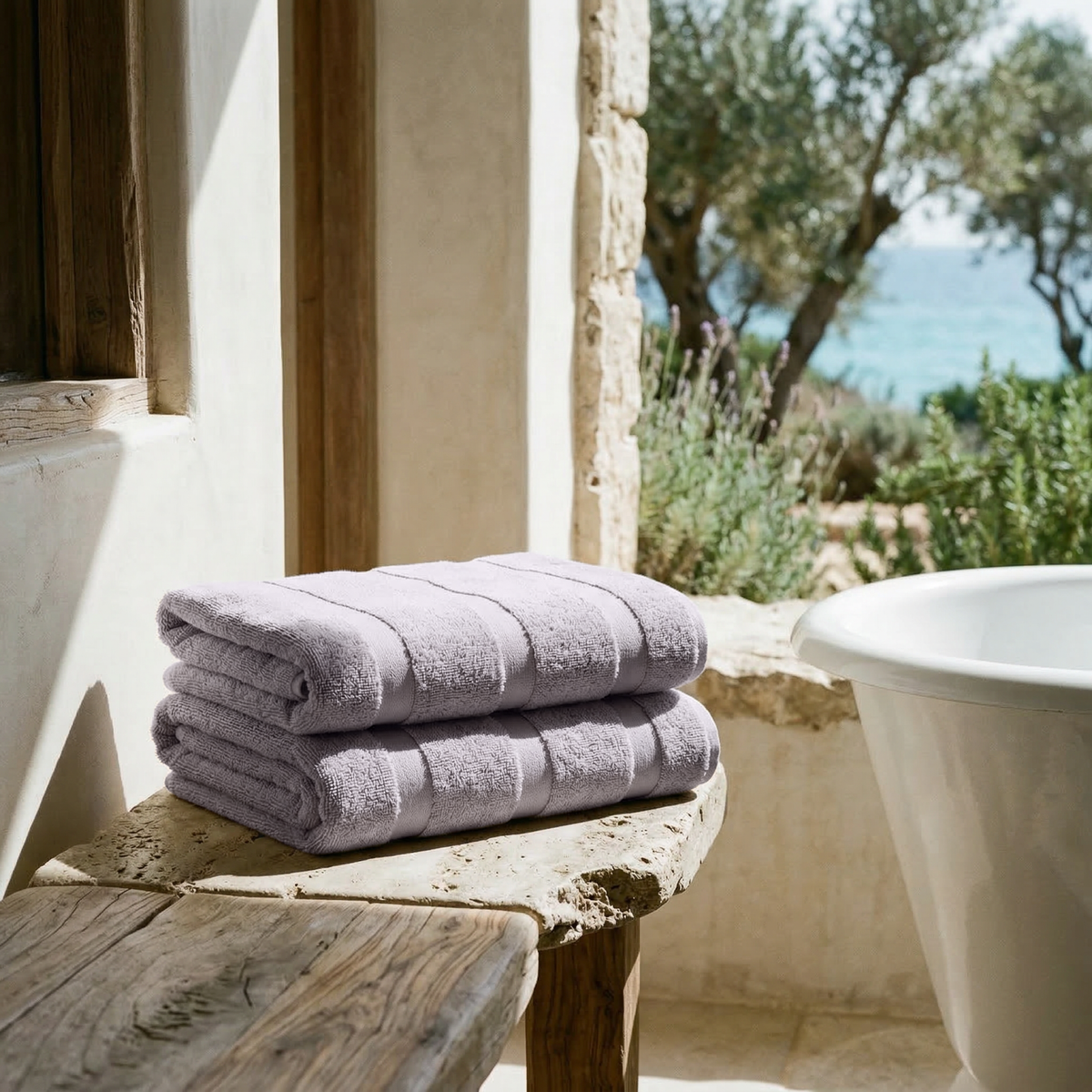Australian Cotton 6-Piece Towel Set – 600 GSM