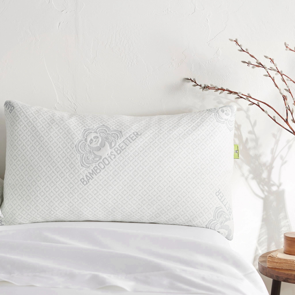 Adjustable Bamboo Cooling Memory Foam Pillow
