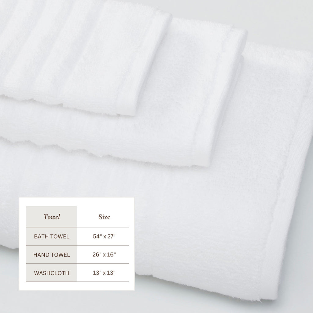 Karina Luxury Combed Cotton Bath Towel Set