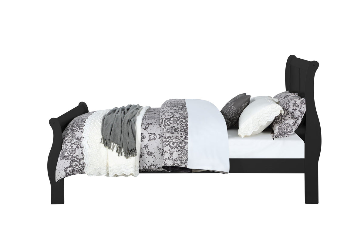 Louis Philippe Sleigh Bedroom Set – King Options
