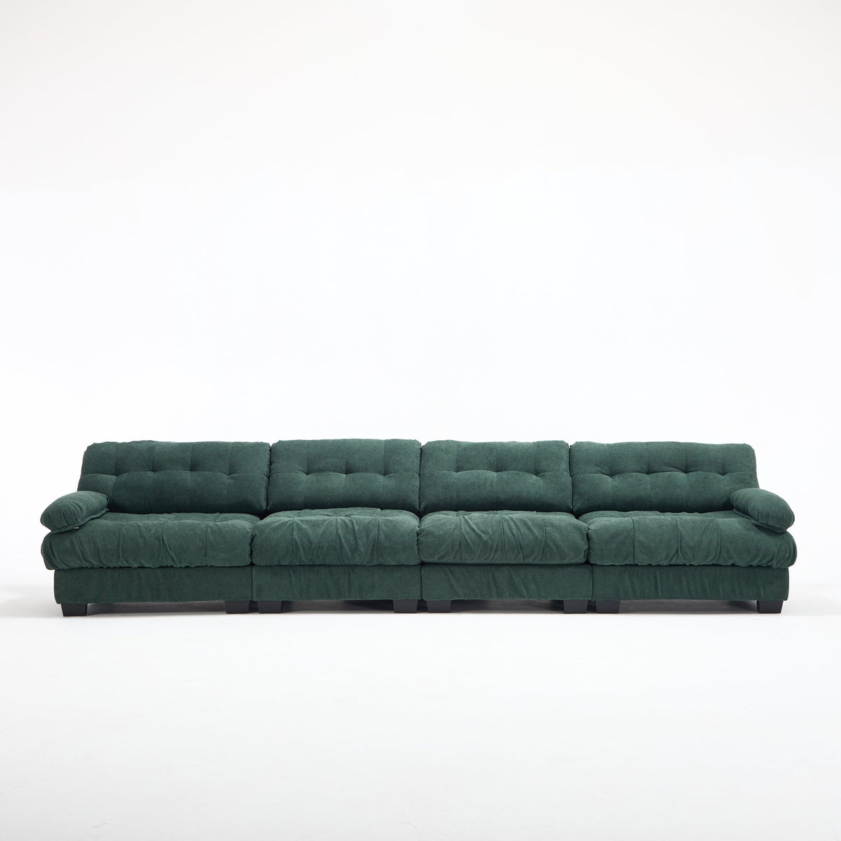 158-Inch Deep-Seat Modular Cloud Sectional Sofa