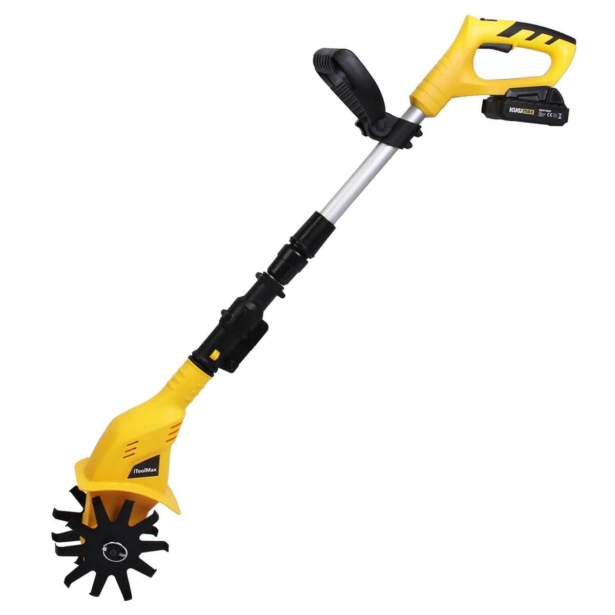 20V Cordless Garden Tiller & Cultivator