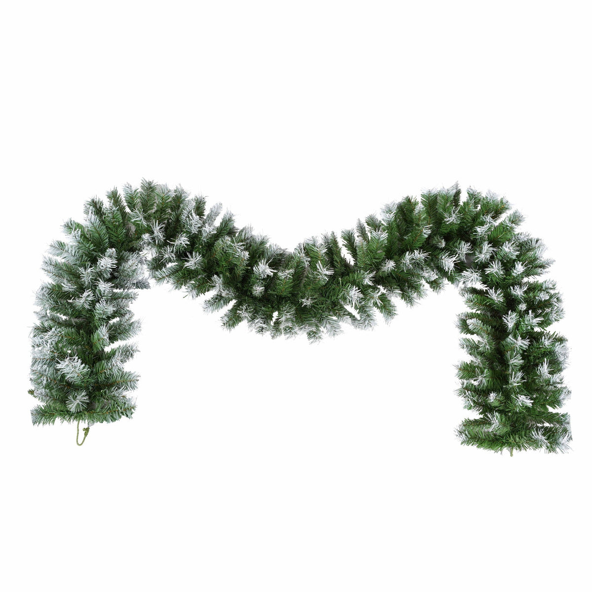 Artificial Christmas 3 Piece Set Wreath And 2 Entrance Trees With LED Lights