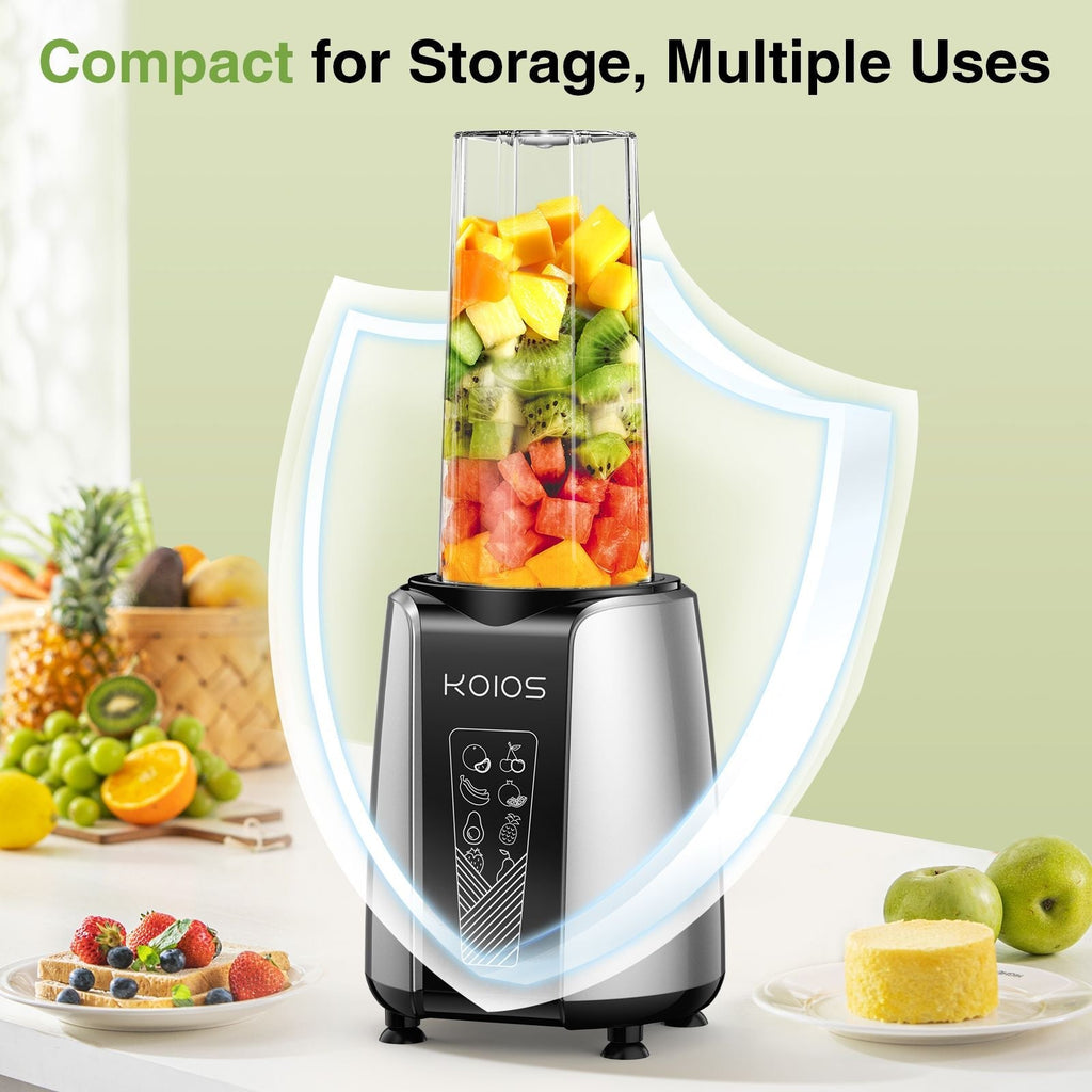 KOIOS 1000W Personal Blender & Grinder Set