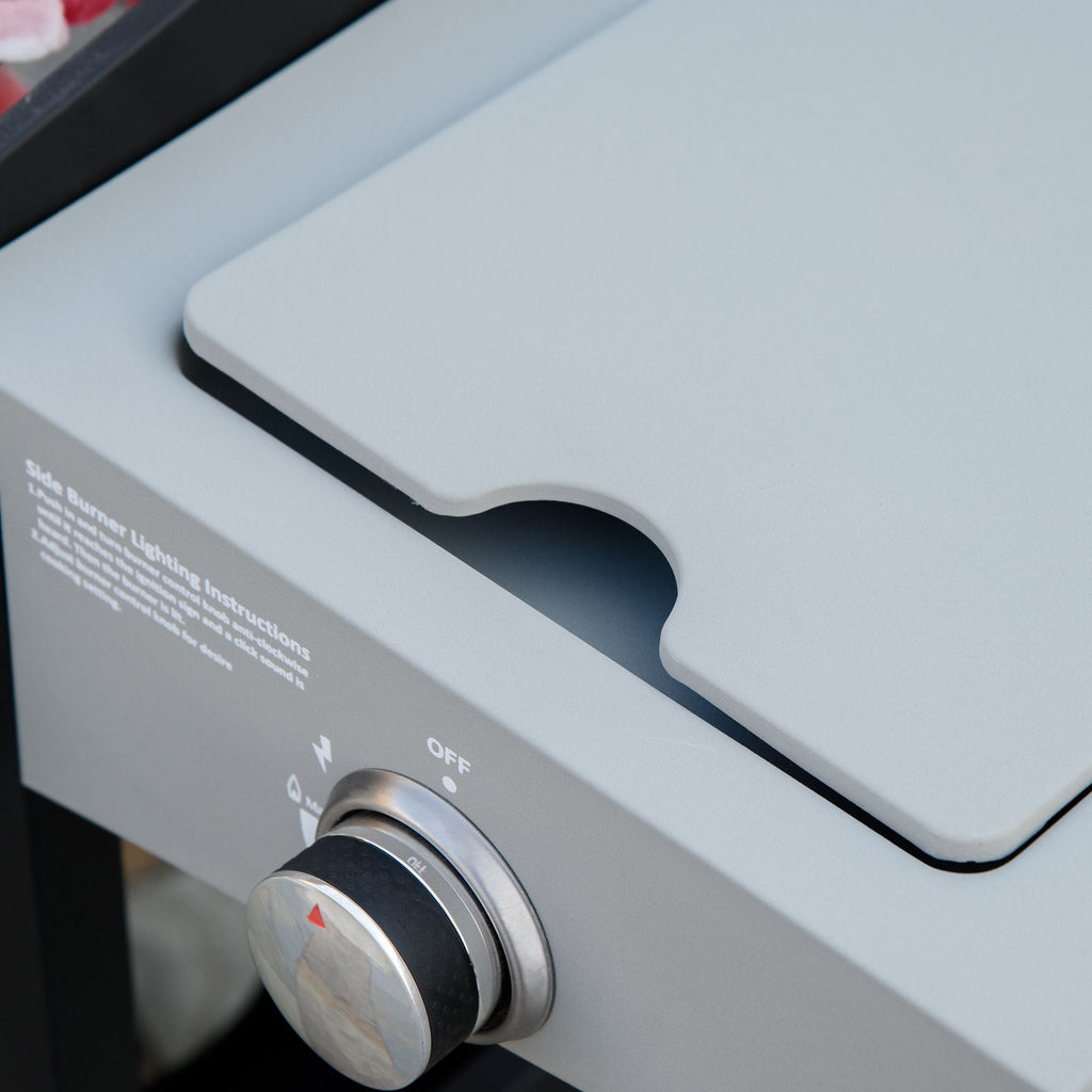 52-Inch 4+1 Burner Propane Gas Grill – Silver