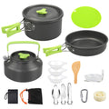 16-Piece Camping Cookware & Kettle Set