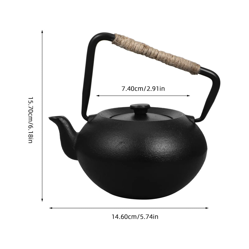 Japanese Cast Iron Tetsubin Teapot with Infuser – 600ml