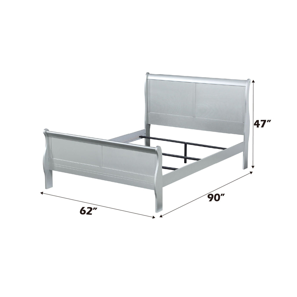 Louis Philippe Sleigh Bedroom Set – King Options
