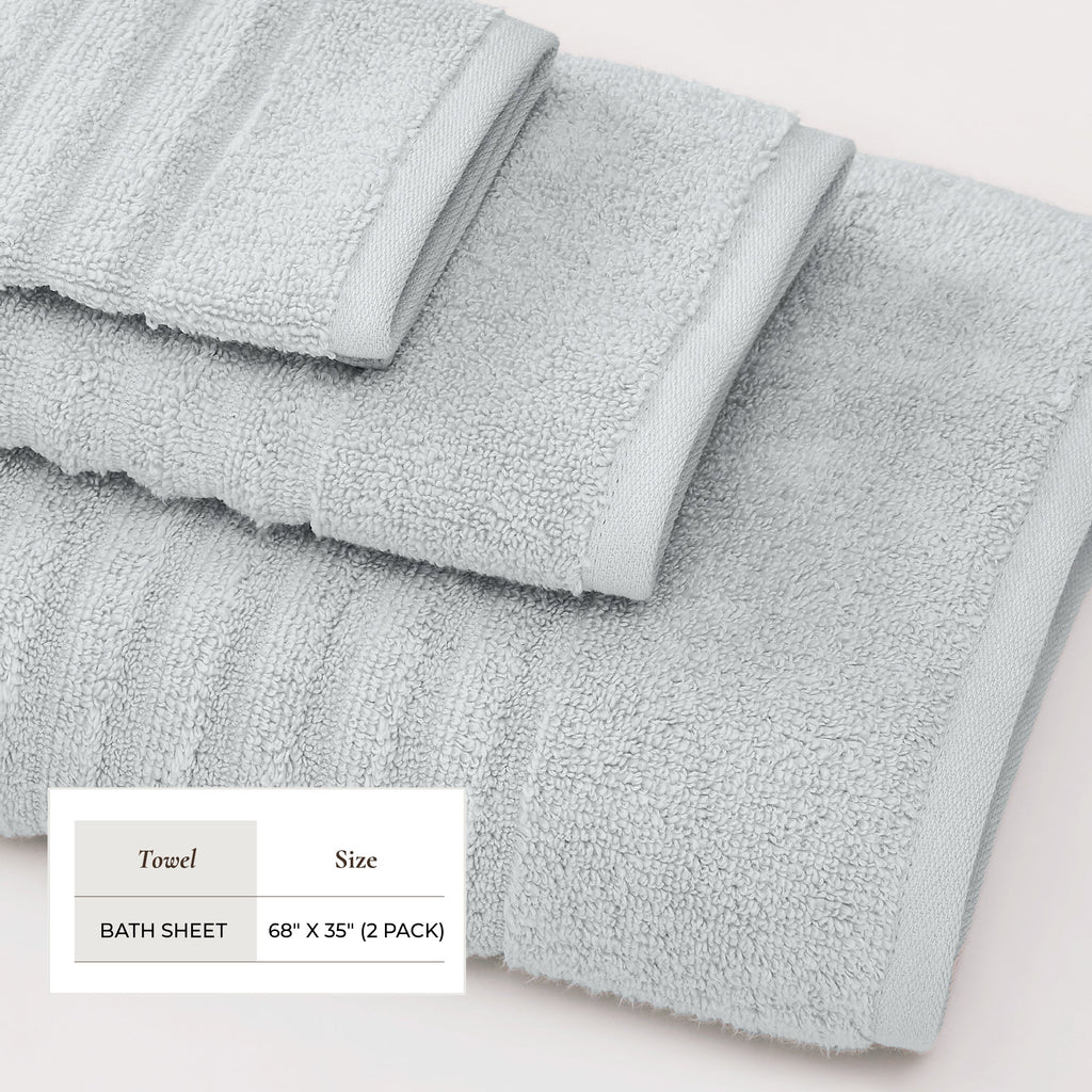Karina Luxury Combed Cotton Bath Towel Set