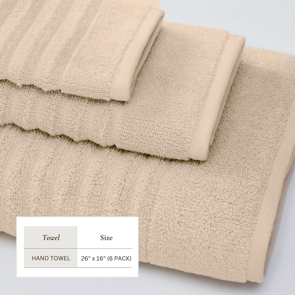 Karina Luxury Combed Cotton Bath Towel Set