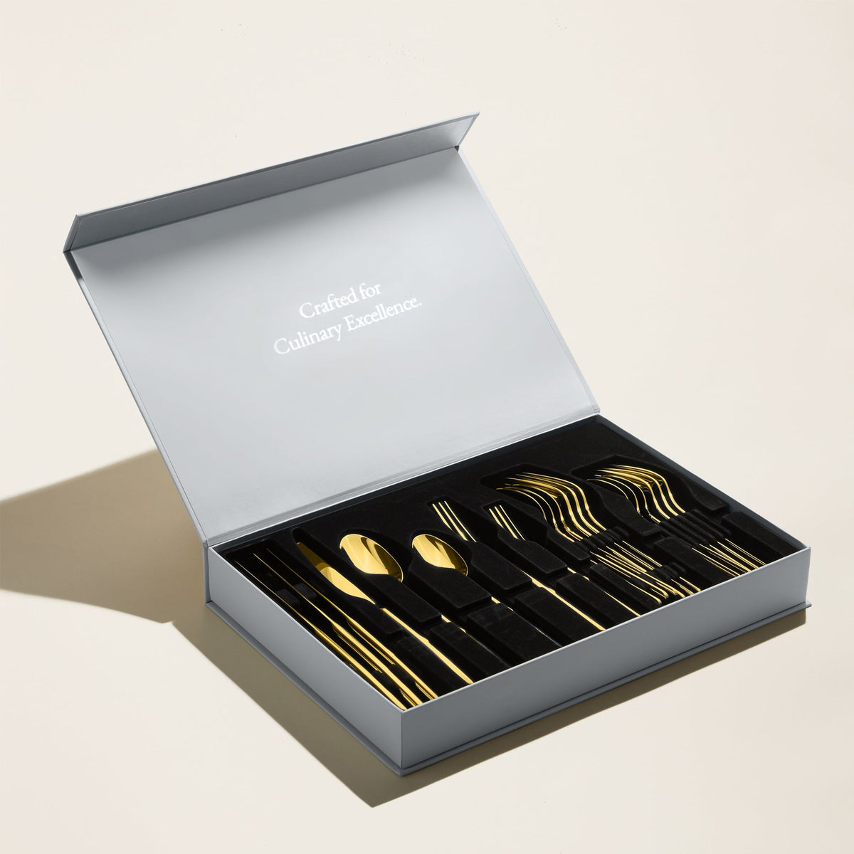 Italic Emilia Mirror 20-Piece Flatware Set