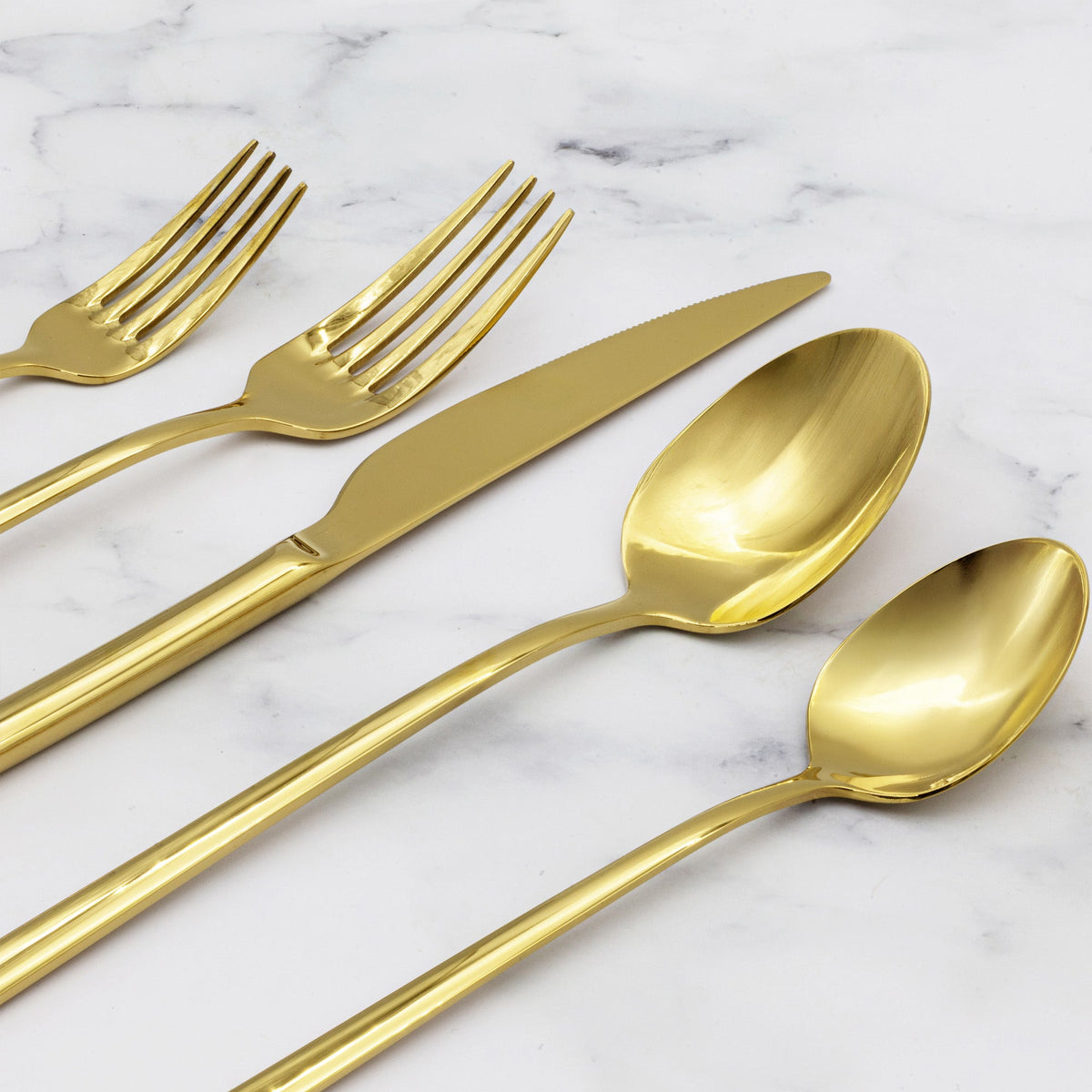 Italic Emilia Mirror 20-Piece Flatware Set
