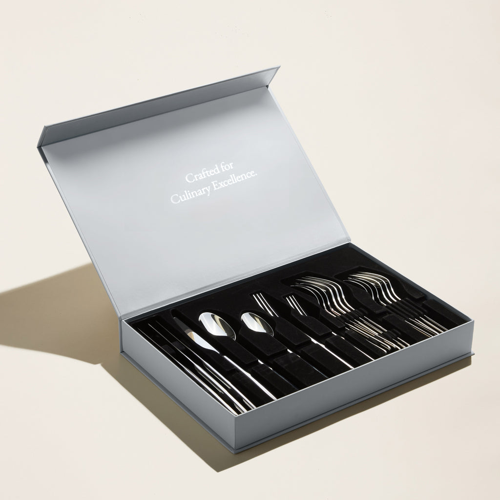 Italic Emilia Mirror 20-Piece Flatware Set