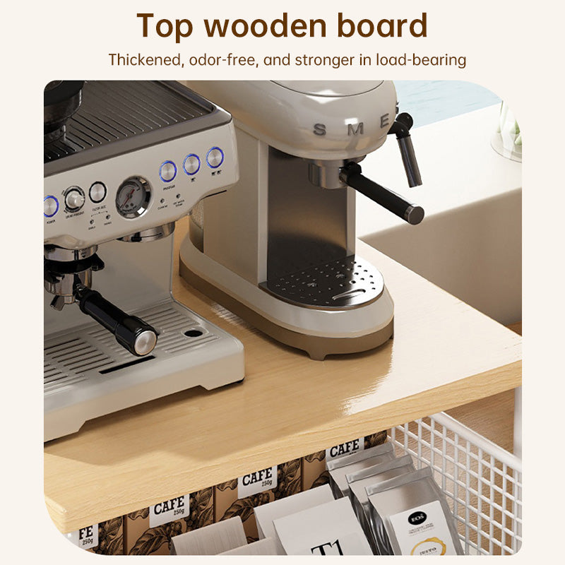 Modern Countertop Microwave Shelf
